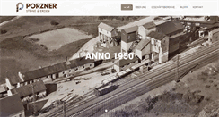 Desktop Screenshot of porzner-kies.de